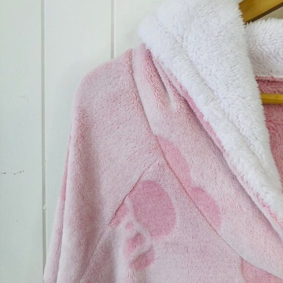 Disney Womens Super Soft Hooded Pull Over Robe or Pajamas with Kangaroo Pocket - Picture 5 of 9